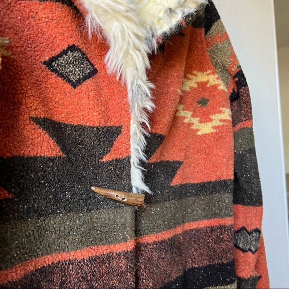 True Grit Southwestern Jacket with Faux Fur, size S - Picture 7 of 12